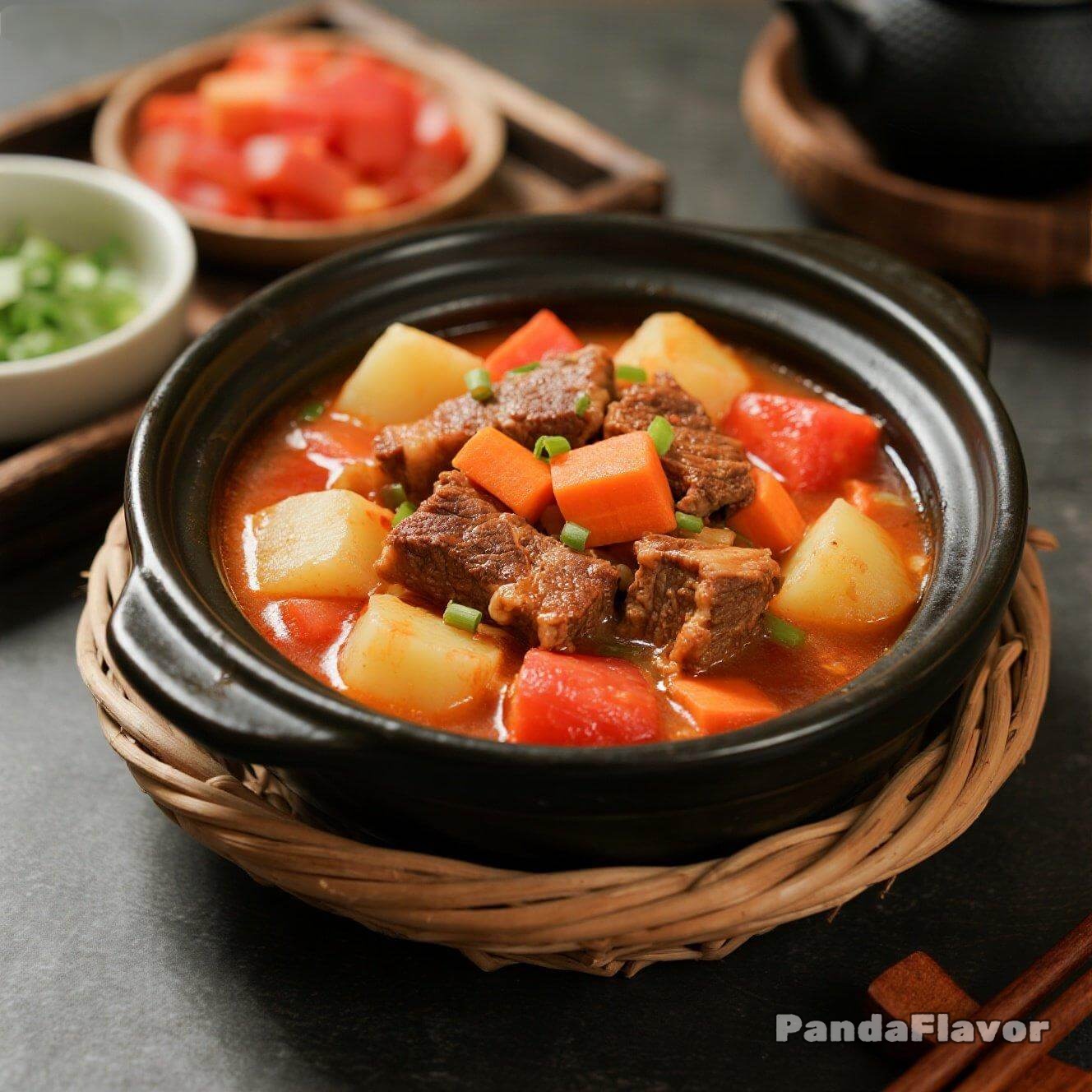 Tomato Beef Brisket Stew