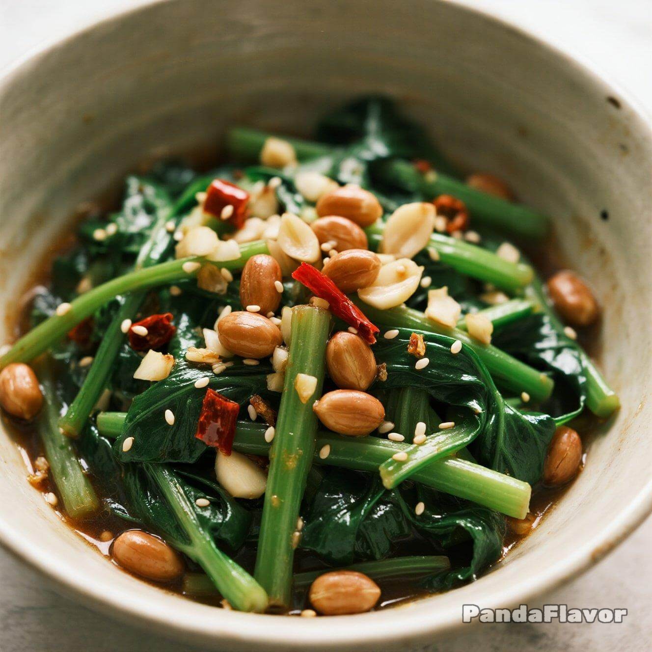 Cold Spinach Salad