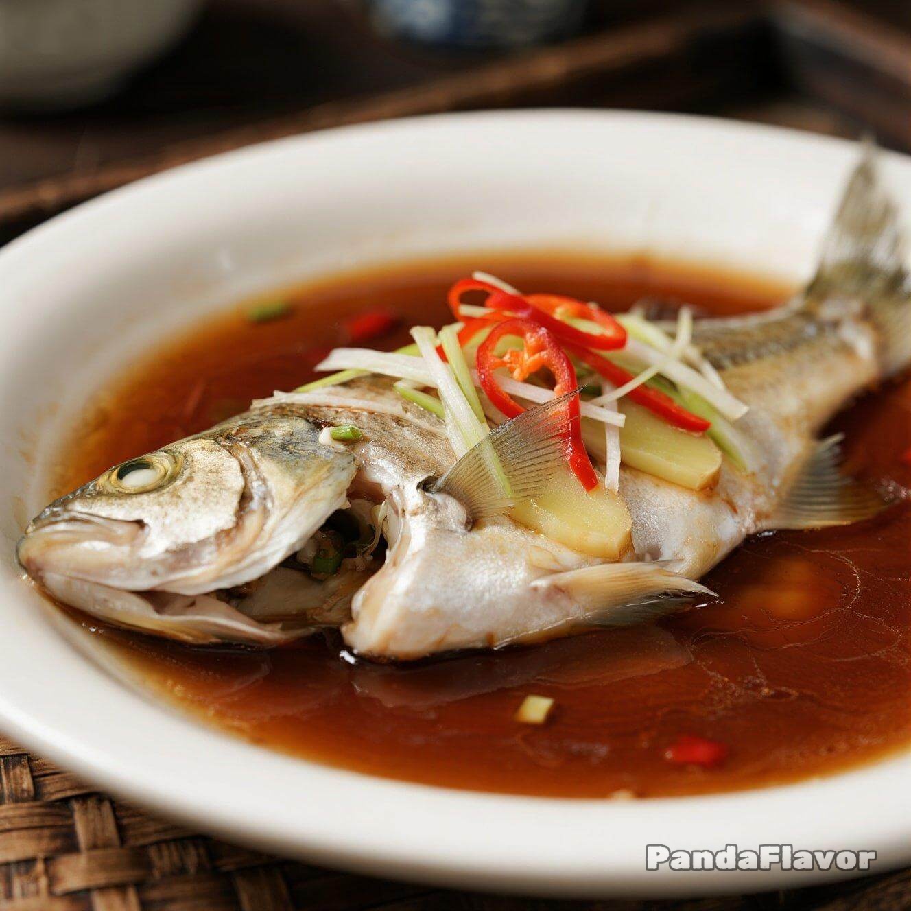 Steamed Sea Bass