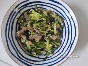 Jellyfish and Cucumber Salad