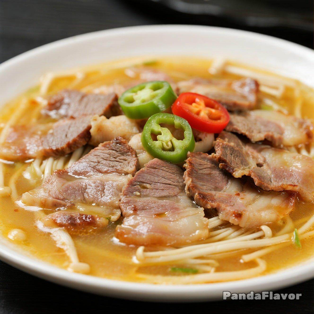 Sour Soup with Beef