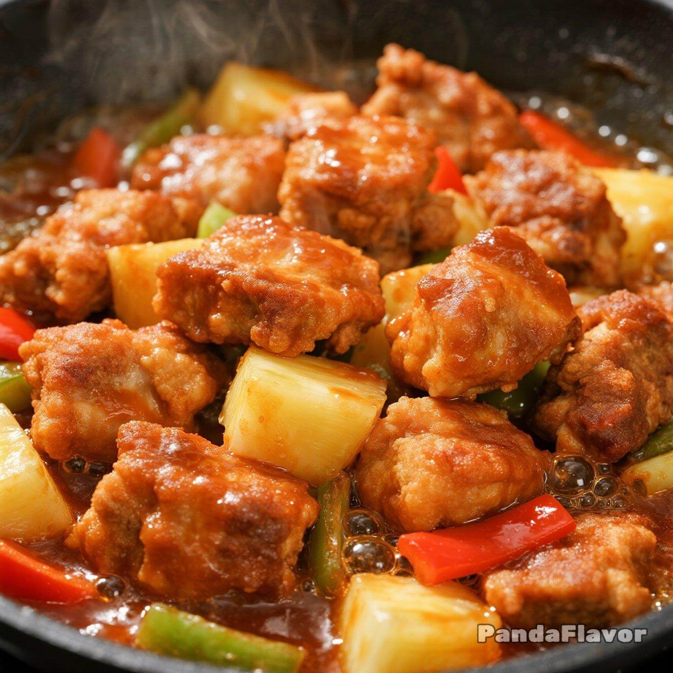 Sweet and Sour Pork with Pineapple